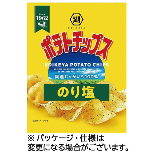湖池屋 ポテトチップス のり塩 25g 1セット(24パック)