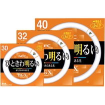 NEC 蛍光ランプ ライフルックHGX 環形スタータ形 30W形 3波長形 電球色 FCL30EX-L/28-X 1セット(20本)