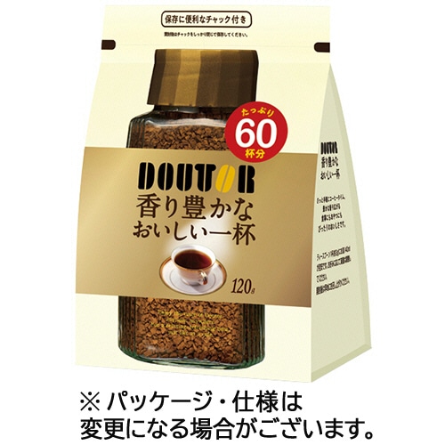 ドトールコーヒー 香り豊かなおいしい一杯 詰替用 120g/袋 1セット(3袋)