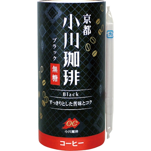 小川珈琲 京都 小川珈琲 ブラック 無糖 195g カートカン 1ケース(15本)