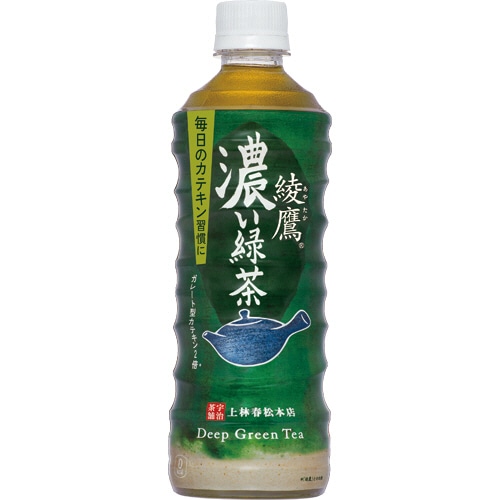 コカ・コーラ 綾鷹 濃い緑茶 525ml ペットボトル 1ケース(24本)