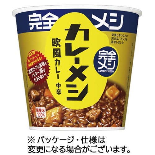 日清食品　完全メシ　カレーメシ　欧風カレー　１１９ｇ　１ケース（６食）