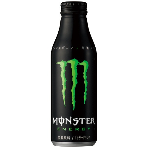 アサヒ飲料 モンスター エナジー 500ml ボトル缶 1ケース(24本)