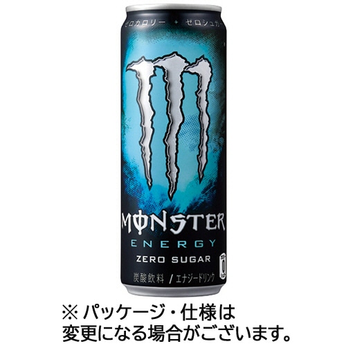アサヒ飲料　モンスターエナジーゼロシュガー　３５５ｍＬ　缶　１ケース（２４本）