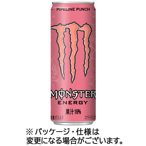 アサヒ飲料 モンスター エナジー パイプラインパンチ 355mL 缶 1ケース(24本)
