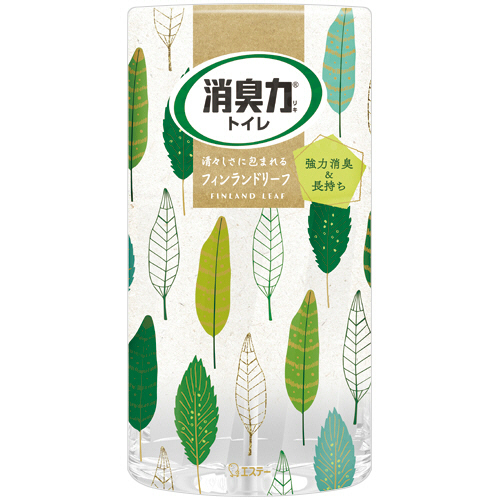 エステー　トイレの消臭力　フィンランドリーフ　４００ｍＬ　１セット（５個）