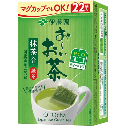 伊藤園 おーいお茶 緑茶ティーバッグ 1セット(110バッグ:22バッグ×5箱)