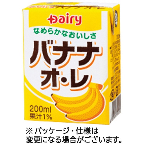 南日本酪農協同 デーリィ バナナオ・レ 200mL 紙パック 1ケース(24本)