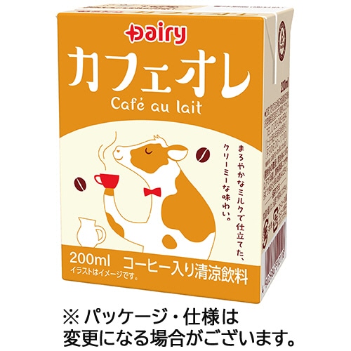 南日本酪農協同　デーリィ　カフェオレ　２００ｍＬ　紙パック　１ケース（２４本）