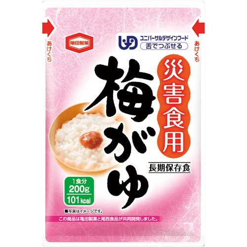 亀田製菓 災害食用梅がゆ 200g 1ケース(40食)