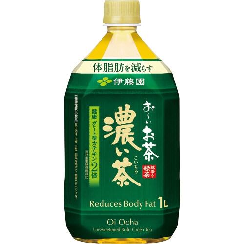 伊藤園 おーいお茶 濃い茶 1L ペットボトル 1ケース(12本)