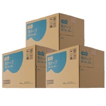 TANOSEE 布テープ 重梱包用 0.26mm厚 50mm×25m 1セット(90巻)