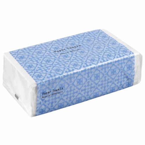 TANOSEE ペーパータオル(レギュラー) 200枚/パック 1セット(175パック)