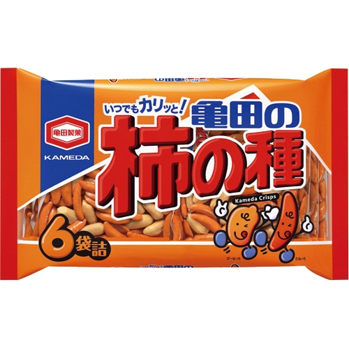 亀田製菓 亀田の柿の種 1セット(18袋:6袋×3パック)