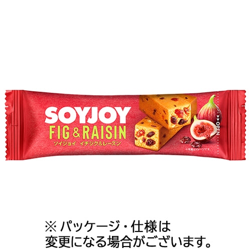 大塚製薬 ソイジョイ イチジク&レーズン 30g/本 1セット(12本)