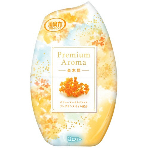 エステー お部屋の消臭力 Premium Aroma 金木犀 400mL 1セット(3個)