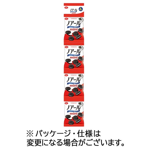 ヤマザキビスケット 4連ノアールミニサンド 76g(19g×4袋)/パック 1セット(10パック)