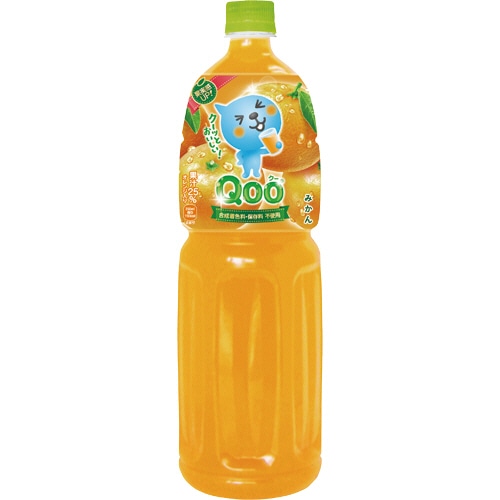 コカ・コーラ ミニッツメイドQoo みかん 1.5L ペットボトル 1ケース(6本)