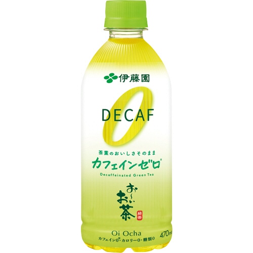 伊藤園 おーいお茶 カフェインゼロ 470ml ペットボトル 1ケース(24本)