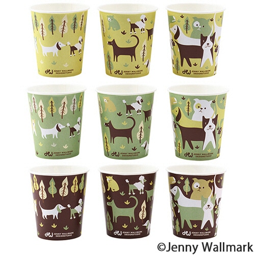 サンナップ JW DOG(ジェイダブルドッグ) カップ 90mL(3オンス) C9050JWD 1セット(500個:50個×10パック)