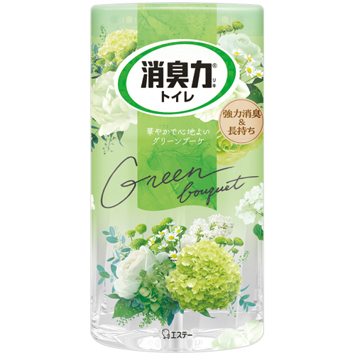 エステー　トイレの消臭力　グリーンブーケ　４００ｍＬ　１セット（５個）