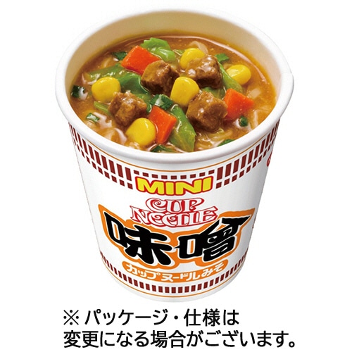日清食品 カップヌードル 味噌 ミニ 41g 1セット(30食)
