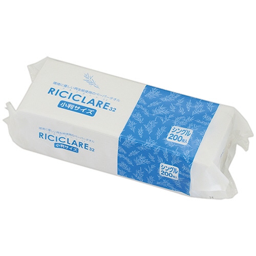 大黒工業 ペーパータオル リチクラーレ32 小判 200枚/パック 1セット(48パック)