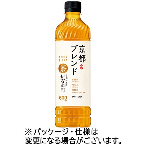 サントリー 緑茶 伊右衛門 京都ブレンド 600mL ペットボトル 1ケース(24本)
