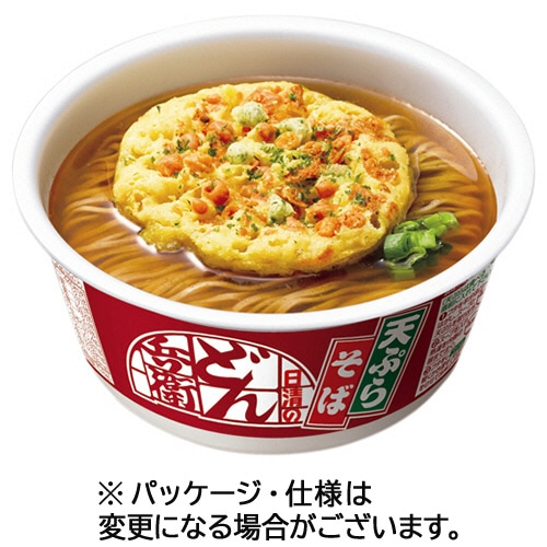 日清食品 日清のどん兵衛 天ぷらそば[東] 100g 1ケース(12食)