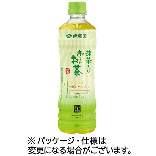 伊藤園 抹茶入りおーいお茶 525ml ペットボトル 1ケース(24本)