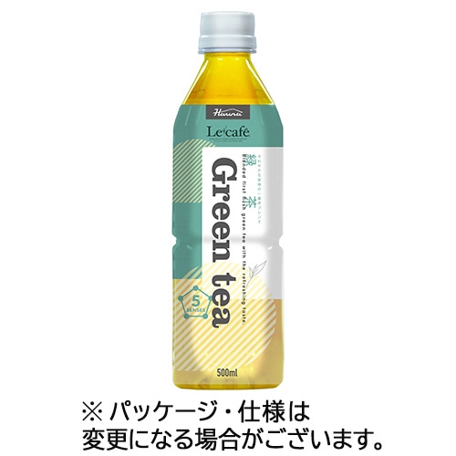 ハルナプロデュース ルカフェ 緑茶 500ml ペットボトル 1ケース(24本)