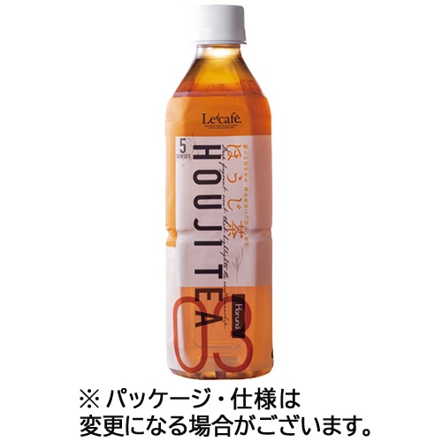 ハルナプロデュース ルカフェ ほうじ茶 500ml ペットボトル 1セット(48本:24本×2ケース)