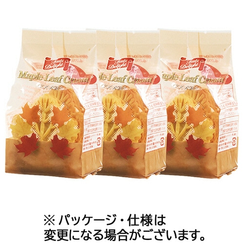 テイストデライト メープルリーフ クリームクッキー 1セット(36個:3個×12パック)