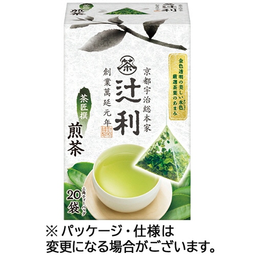 片岡物産 辻利 茶匠撰 煎茶 1セット(60バッグ:20バッグ×3箱)