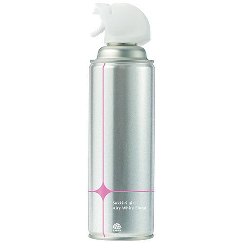 アース製薬　トイレの消臭スプレー　スッキーリエア！　エアリーホワイトフローラルの香り　３５０ｍＬ　１セット（３０本）