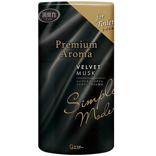 エステー トイレの消臭力 Premium Aroma ベルベットムスク 400mL 1セット(3個)