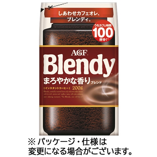 味の素ＡＧＦ　ブレンディ　まろやかな香りブレンド　詰替用　２００ｇ　１セット（１２袋）