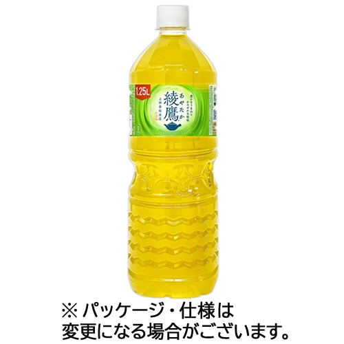 コカ・コーラ　綾鷹　１．２５Ｌ　ペットボトル　１セット（１６本：８本×２ケース）