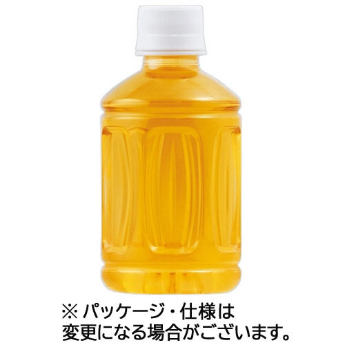 富永貿易 神戸居留地 緑茶 ラベルレス 280mL ペットボトル 1セット(48本:24本×2ケース)