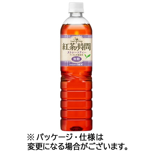 UCC 紅茶の時間 ストレートティー 無糖 900mL ペットボトル 1ケース(12本)
