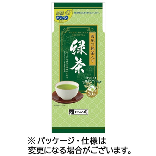 ますぶち園 西尾の抹茶入り緑茶ティーバッグ 1セット(90バッグ:30バッグ×3パック)