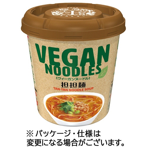 ヤマダイ ヴィーガンヌードル 担担麺 72g 1ケース(12食)