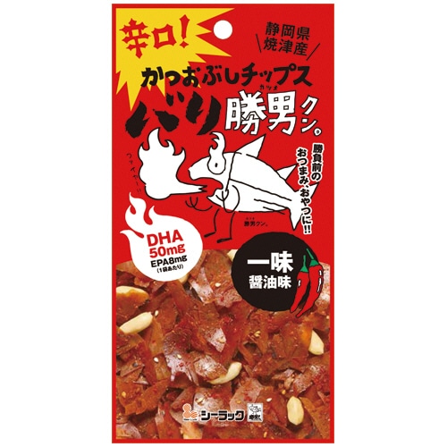 シーラック バリ勝男クン。辛いけどウマイ編 一味醤油味 17g 1セット(10袋)