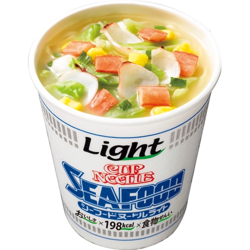 日清食品 カップヌードル シーフードヌードルライト 57g 1ケース(12食)