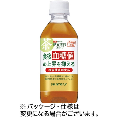 サントリー 緑茶 伊右衛門プラス 血糖値対策 350mL ペットボトル 1ケース(24本)
