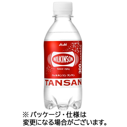 アサヒ飲料 ウィルキンソン タンサン 300mL ペットボトル 1セット(48本:24本×2ケース)