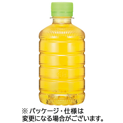 伊藤園　おーいお茶　緑茶　ラベルレス　２８０ｍＬ　ペットボトル　１セット（９６本：２４本×４ケース）