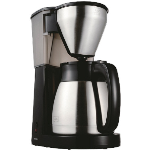 メリタ　コーヒーメーカー　イージートップサーモ　１０杯用　ブラック　ＬＫＴ－１００２／Ｂ　１セット（２台）