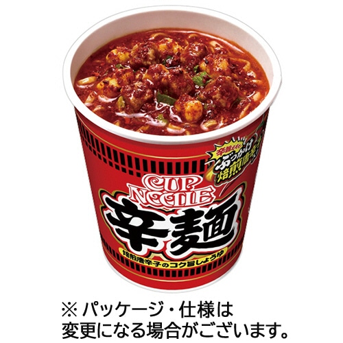 日清食品 カップヌードル 辛麺 82g 1ケース(20食)