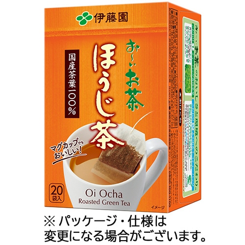 伊藤園 おーいお茶 ほうじ茶 エコティーバッグ 1セット(60バッグ:20バッグ×3箱)